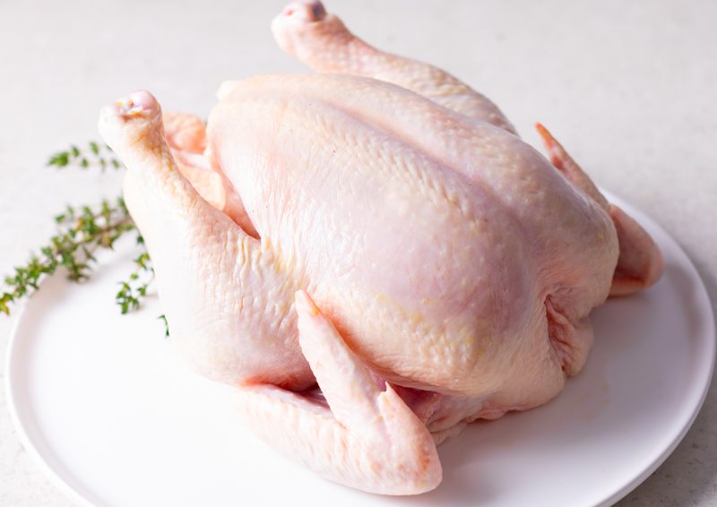 CHICKEN WITH SKIN